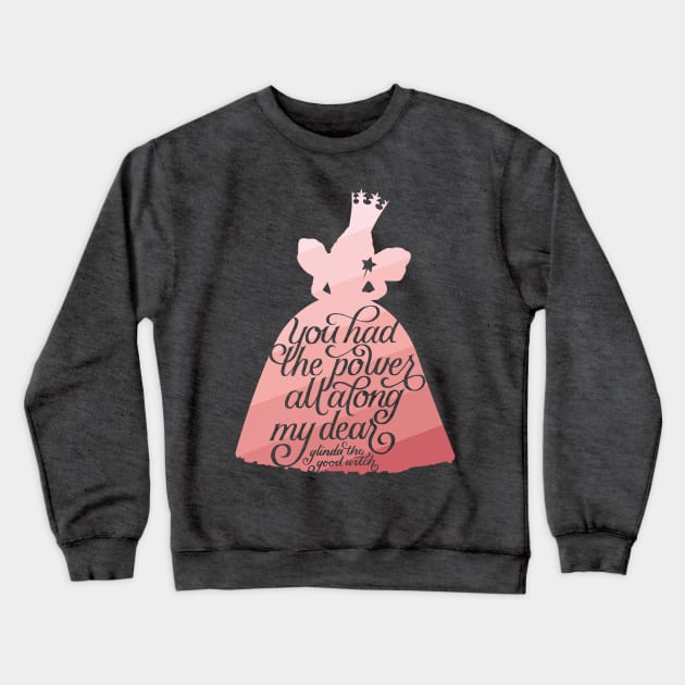 You Had The Power Crewneck Sweatshirt by polliadesign